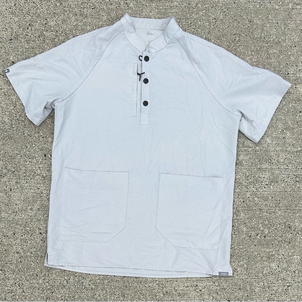 Figs x Star Wars Lightside Scrub Top Mandarin Collared Shirt Limited Edition